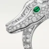 Pierścionek Faune Et Flore De Cartier, wysadzany