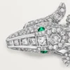 Pierścionek Faune Et Flore De Cartier, wysadzany