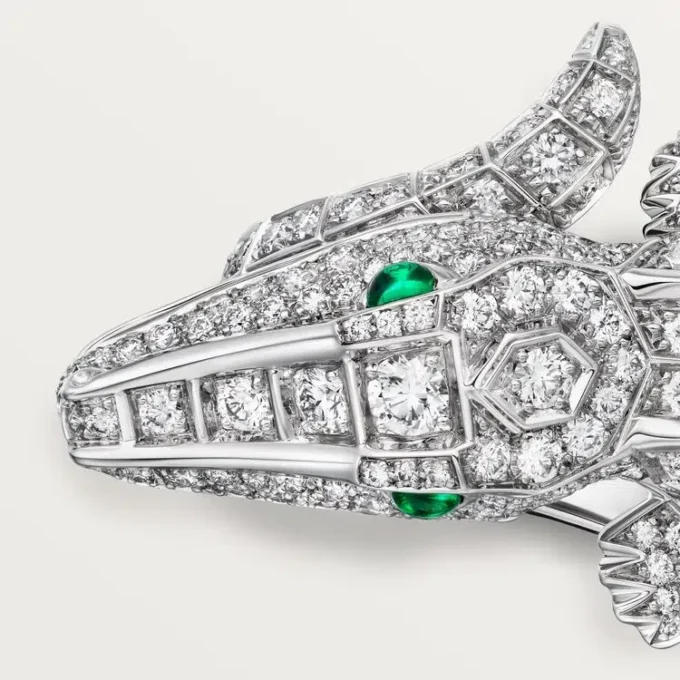 Pierścionek Faune Et Flore De Cartier, wysadzany