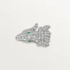 Pierścionek Faune Et Flore De Cartier, wysadzany