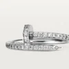 Pierścionek Juste Un Clou – białe złoto, diamenty – Cartier