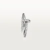Pierścionek Juste Un Clou – białe złoto, diamenty – Cartier