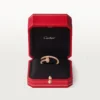Pierścionek Juste Un Clou – różowe złoto, diamenty – Cartier