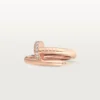 Pierścionek Juste Un Clou – różowe złoto, diamenty – Cartier