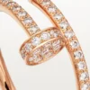 Pierścionek Juste Un Clou – różowe złoto, diamenty – Cartier