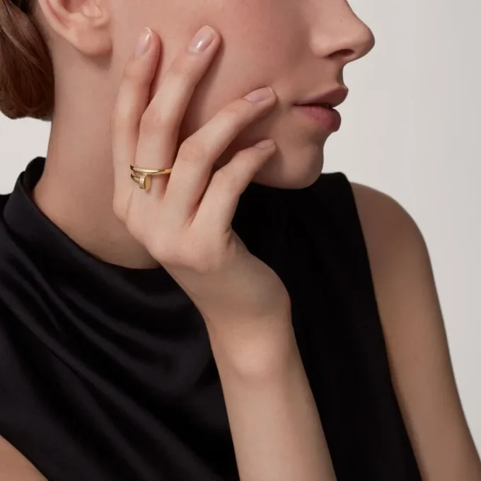 Pierścionek Juste Un Clou – żółte złoto – Cartier