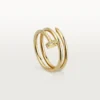 Pierścionek Juste Un Clou – żółte złoto, diamenty – Cartier