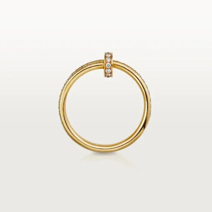 Pierścionek Juste Un Clou – żółte złoto, diamenty – Cartier