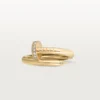Pierścionek Juste Un Clou – żółte złoto, diamenty – Cartier
