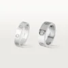 Pierścionek Love, 3 diamenty – białe złoto, diamenty – Cartier Pierścionek Love, 3 diamenty – białe złoto, diamenty – Cartier