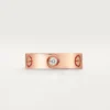 Pierścionek Love, 3 diamenty – różowe złoto, diamenty – Cartier Pierścionek Love, 3 diamenty – różowe złoto, diamenty – Cartier