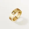 Pierścionek Love 3 Diamond – żółte złoto, model klasyczny | Cartier Us