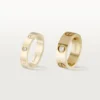 Pierścionek Love 3 Diamond – żółte złoto, model klasyczny | Cartier Us
