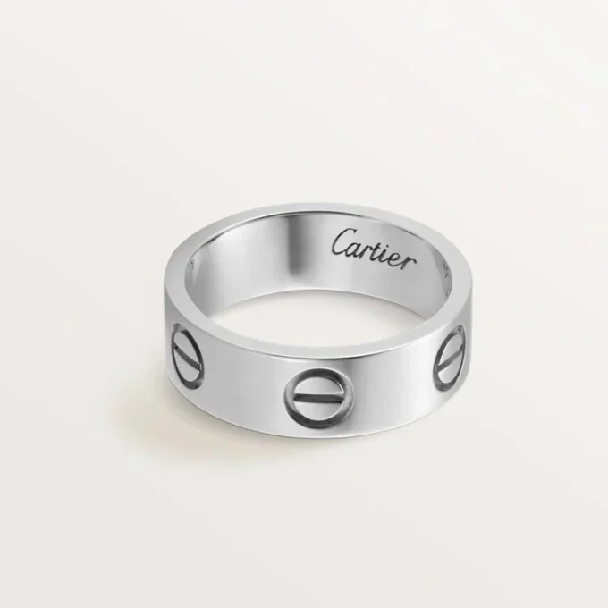 Pierścionek Love – białe złoto, model klasyczny | Cartier Us Pierścionek Love – białe złoto, model klasyczny | Cartier Us