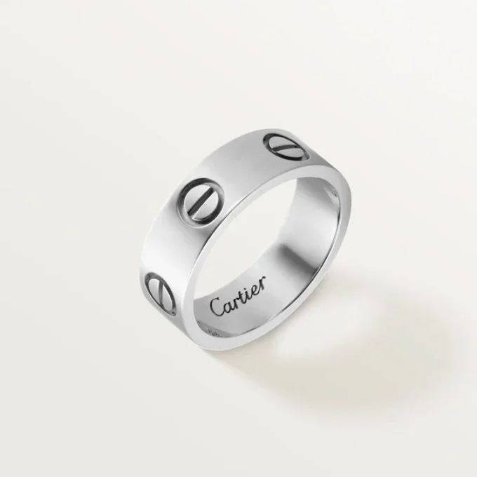 Pierścionek Love – białe złoto, model klasyczny | Cartier Us Pierścionek Love – białe złoto, model klasyczny | Cartier Us
