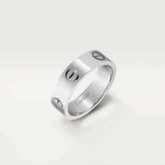 Pierścionek Love – platyna – Cartier