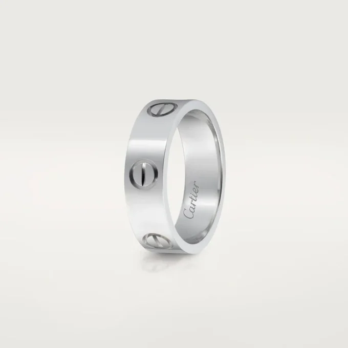 Pierścionek Love – platyna – Cartier