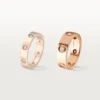 Pierścionek Love – różowe złoto, diamenty – Cartier