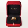 Pierścionek Love – różowe złoto, diamenty – Cartier