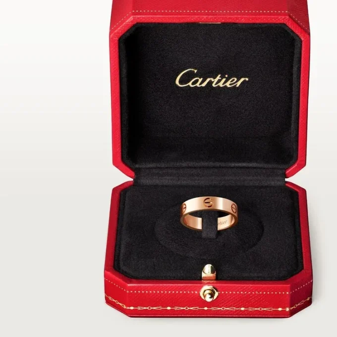 Pierścionek Love – różowe złoto, model klasyczny | Cartier Us