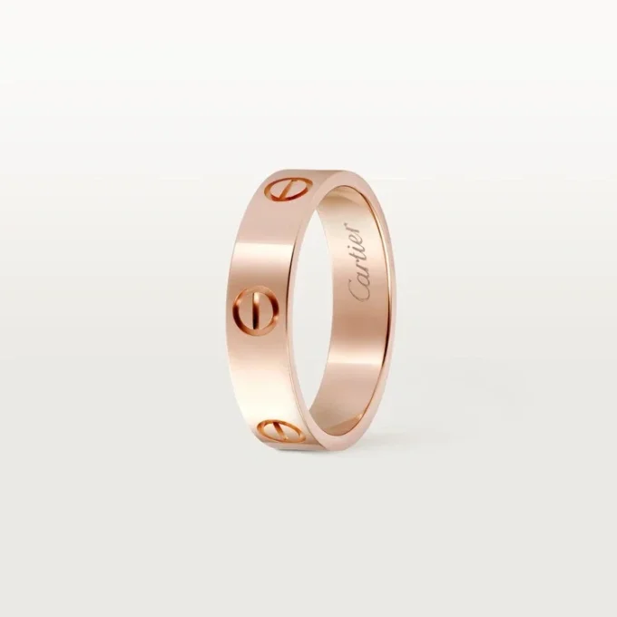 Pierścionek Love – różowe złoto, model klasyczny | Cartier Us