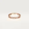 Pierścionek Love, rozmiar S – różowe złoto, diamenty – Cartier