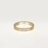 Pierścionek Love, rozmiar S – żółte złoto, diamenty – Cartier