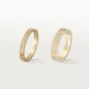Pierścionek Love, rozmiar S – żółte złoto, diamenty – Cartier