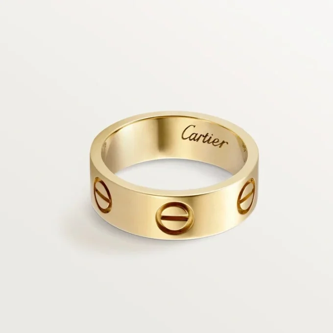 Pierścionek Love – żółte złoto, model klasyczny | Cartier Us