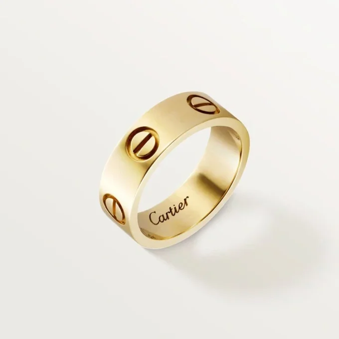 Pierścionek Love – żółte złoto, model klasyczny | Cartier Us