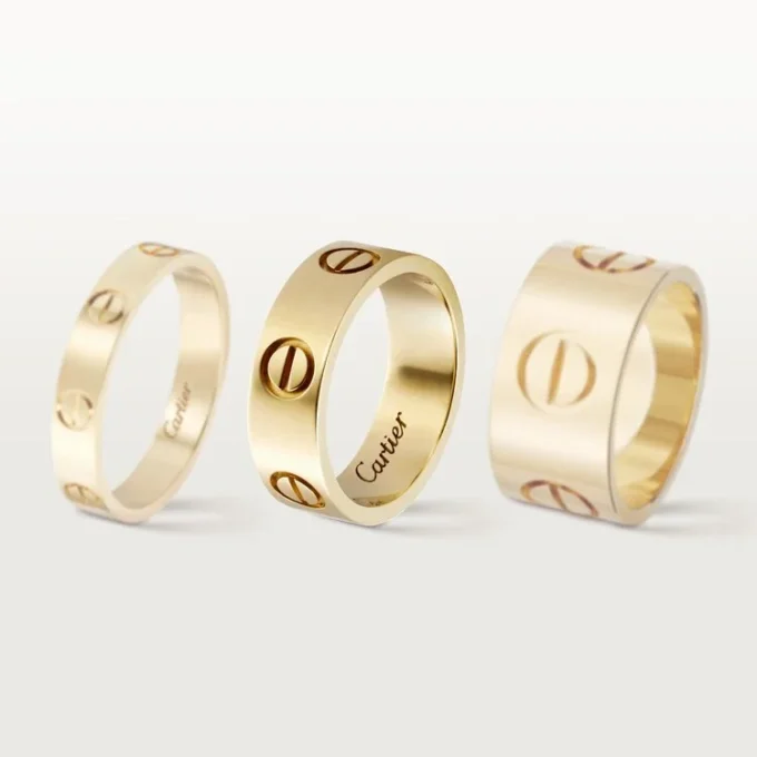 Pierścionek Love – żółte złoto, model klasyczny | Cartier Us