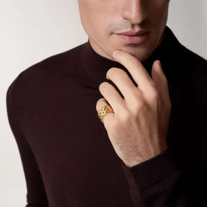 Pierścionek Maillon Panthere – żółte złoto – Cartier