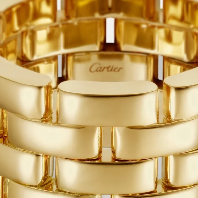 Pierścionek Maillon Panthere – żółte złoto – Cartier