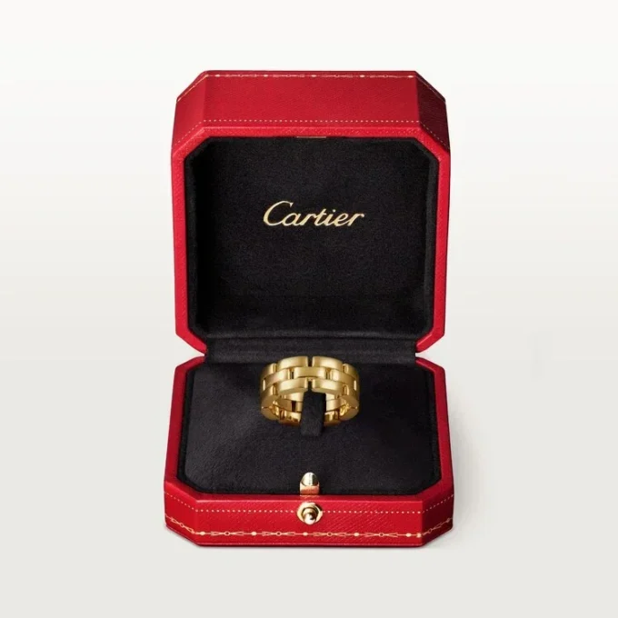 Pierścionek Maillon Panthere – żółte złoto – Cartier