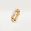 Pierścionek Maillon Panthere – żółte złoto, diamenty – Cartier