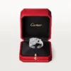 Pierścionek Panthere De Cartier – białe złoto, diamenty, szmaragdy, onyks – Cartier