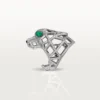 Pierścionek Panthere De Cartier – białe złoto, szmaragdy, onyks, diamenty – Cartier