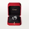 Pierścionek Panthere De Cartier – białe złoto, szmaragdy, onyks, diamenty – Cartier