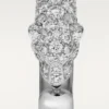 Pierścionek Panthere De Cartier – białe złoto, szmaragdy, onyks, diamenty – Cartier