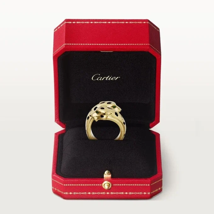 Pierścionek Panthere De Cartier, przegubowy Pierścionek Panthere De Cartier, przegubowy