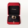 Pierścionek Panthere De Cartier – różowe złoto, diamenty, szmaragdy, onyks – Cartier