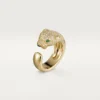 Pierścionek Panthere De Cartier – żółte złoto, diamenty, szmaragdy, onyks – Cartier
