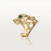 Pierścionek Panthere De Cartier – żółte złoto, granaty tsaworytowe, onyks – Cartier