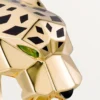 Pierścionek Panthere De Cartier – żółte złoto, lakier, granat tsaworytowy, onyks – Cartier