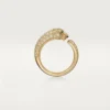 Pierścionek Panthere De Cartier – żółte złoto, szmaragdy, onyks, diamenty – Cartier