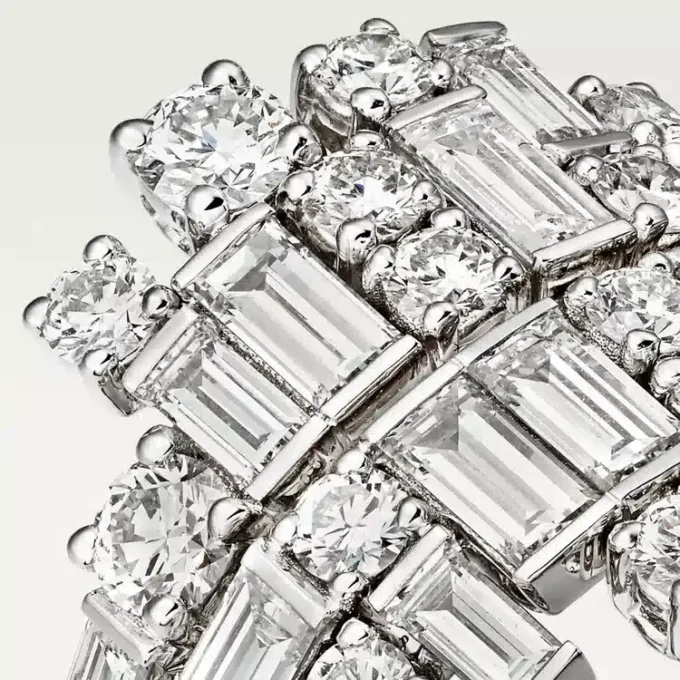 Pierścionek Reflection De Cartier – białe złoto, diamenty – Cartier