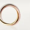 Pierścionek Trinity z trójkolorowego złota, model klasyczny | Cartier Us Pierścionek Trinity z trójkolorowego złota, model klasyczny | Cartier Us