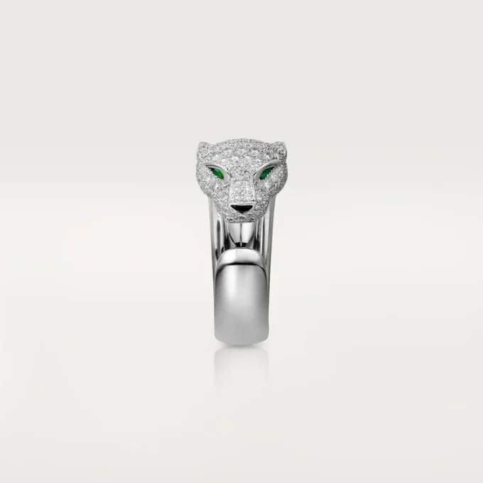 Pierścionek z brylantem Panthere De Cartier, białe złoto | Cartier Us