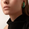 Pojedynczy kolczyk Clash De Cartier, chryzopraz, model w rozmiarze XL
