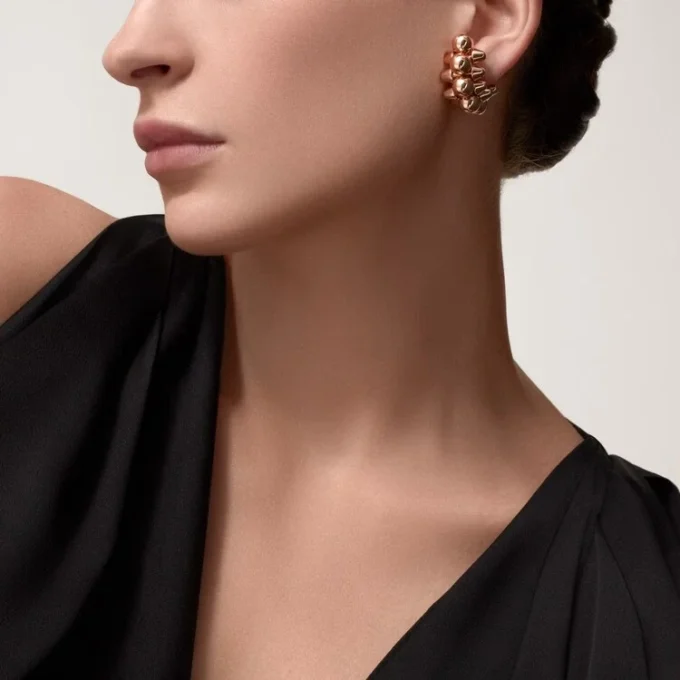 Pojedynczy kolczyk Clash De Cartier, model XL – różowe złoto – Cartier